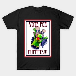 Vote 4 Puppets T-Shirt